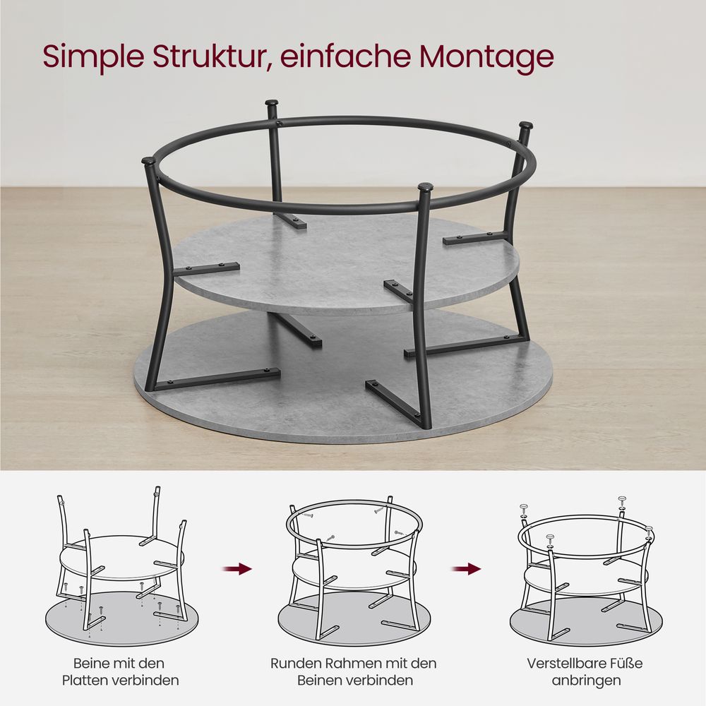 Round Table size