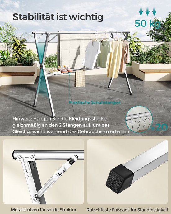 clothes drying rack