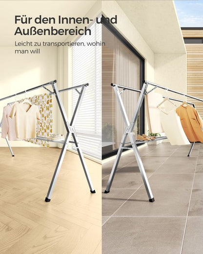 standing clothes rack